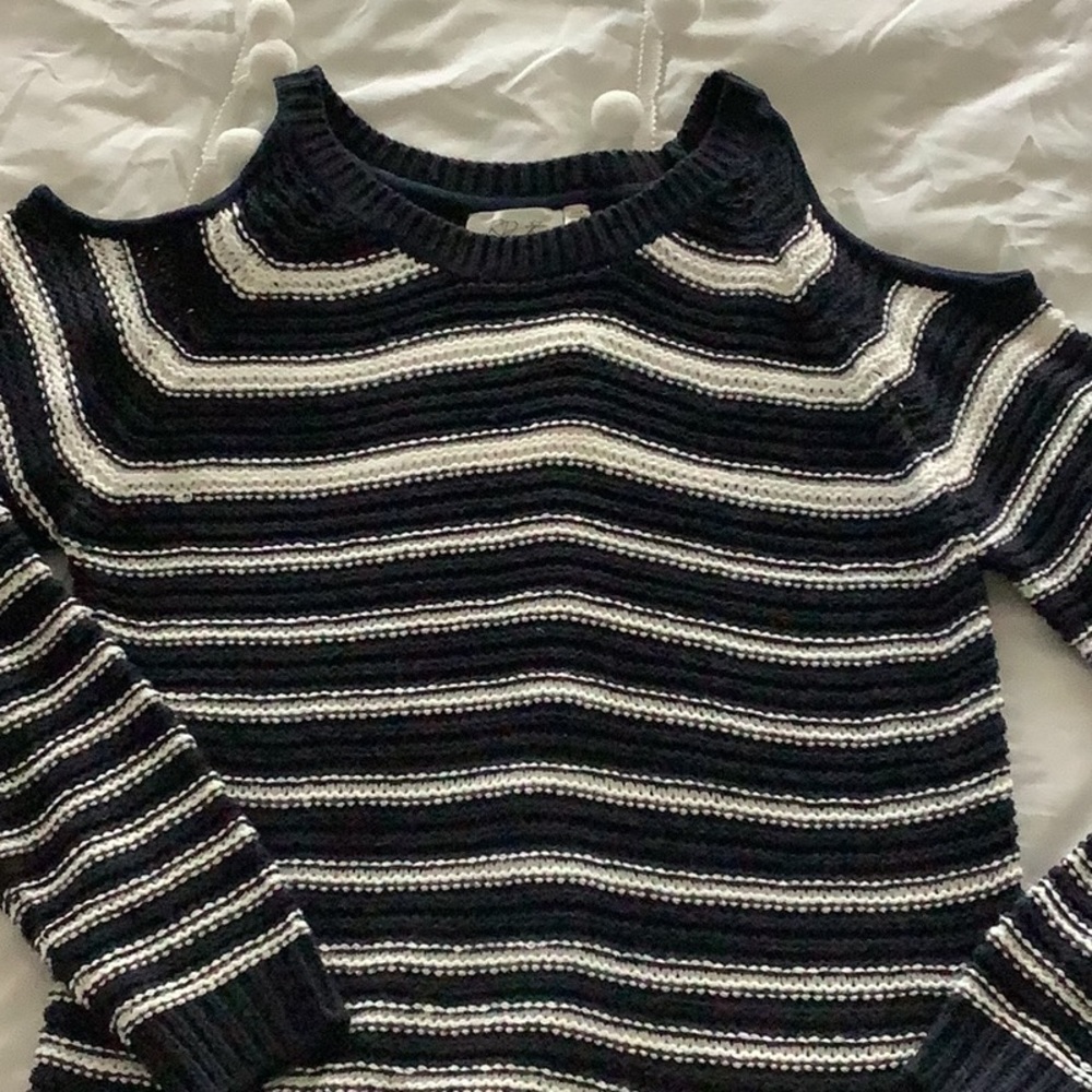 Cold Shoulder Sweater